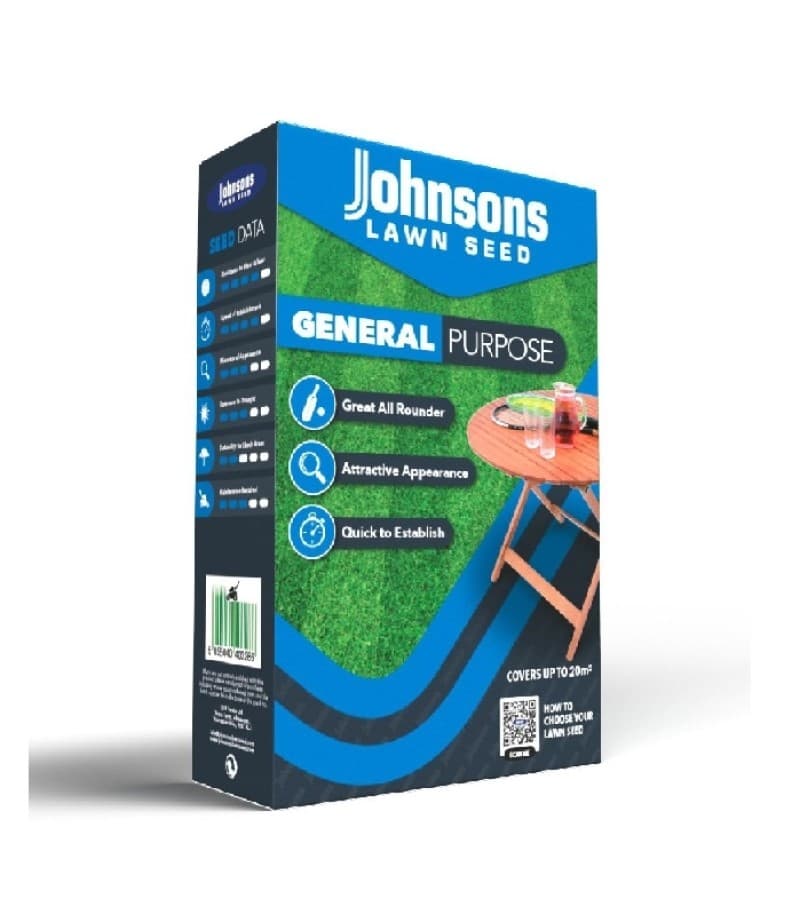 Johnsons Lawn Seed General Purpose 425g