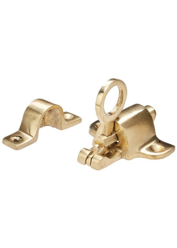 RB 65mm Brass Fanlight Catch
