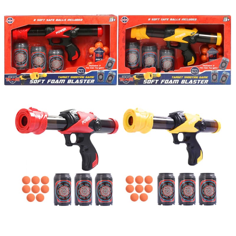 Foam Ball Gun with Target