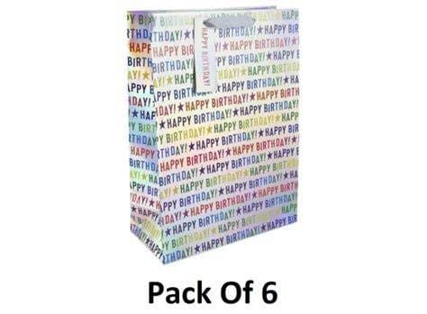 Metallic Birthday XL Bag