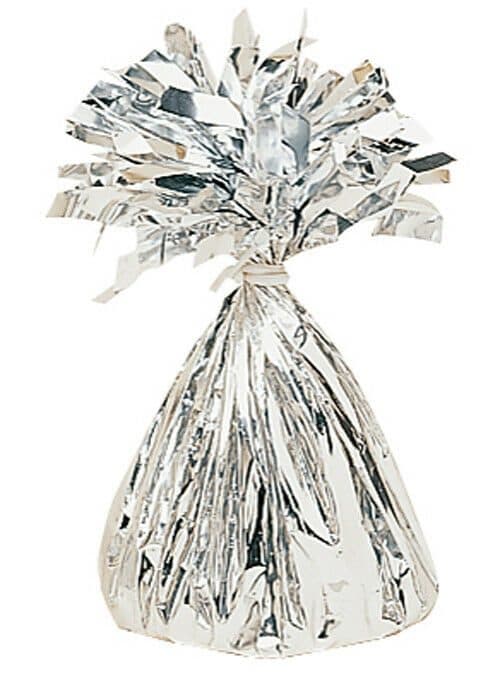 BALLOON WEIGHT FOIL : SILVER