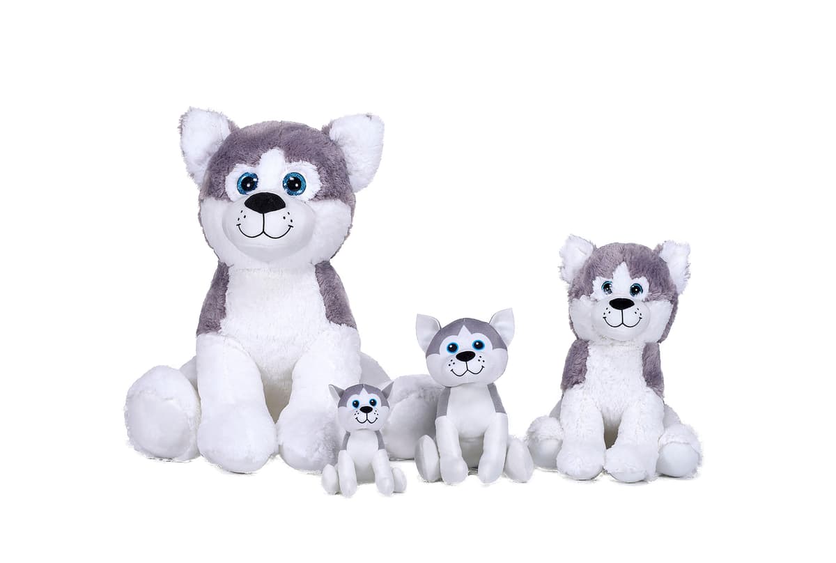 31"/33CM Mush The Husky Dog S/5