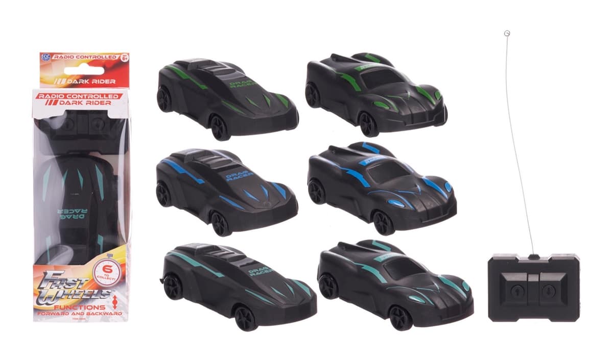 13.5CM Radio Control Dark Rider Car 6 ASST