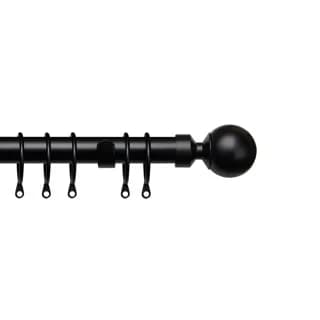 25-28MM 170-300CM Pristine Ball Pole Black