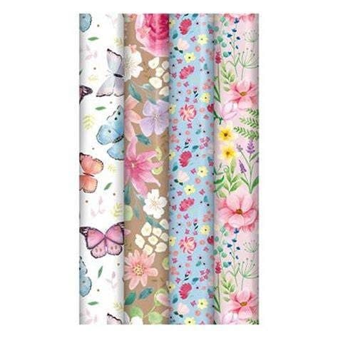 3m floral giftwrap 49s