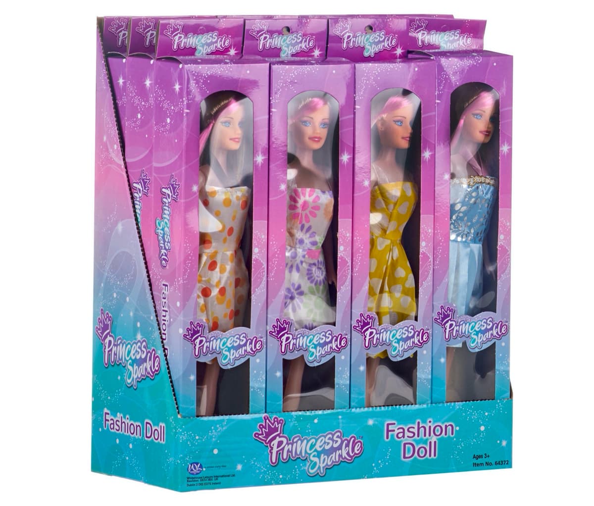Whl 27cm Fashion Doll Asst