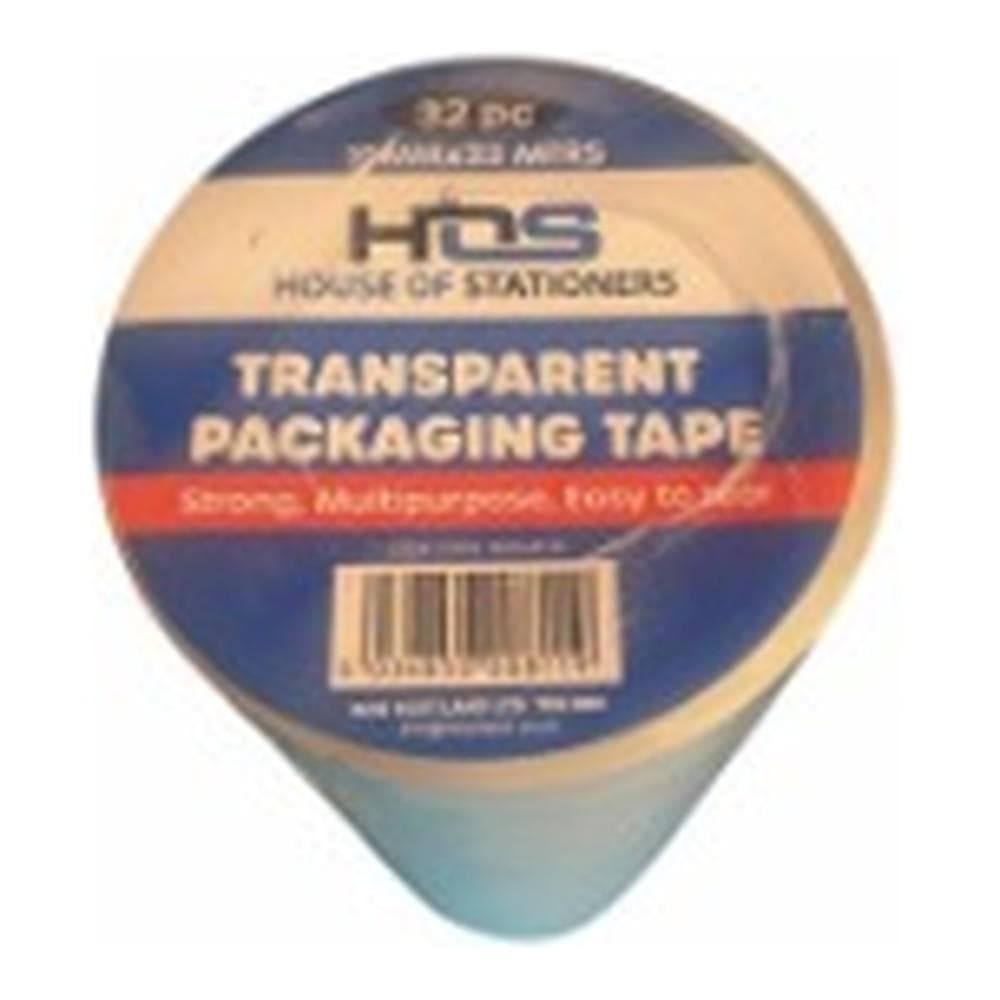 HOS Clear Packaging Tape 19mmx33m(32pc)