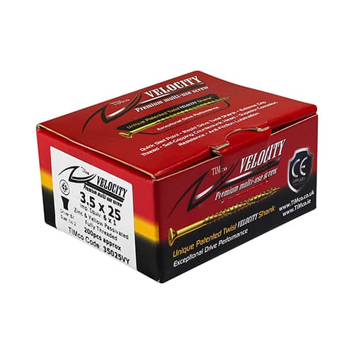 TIMCO Velocity Screw PZ3 CSK ZYP 6.0x45