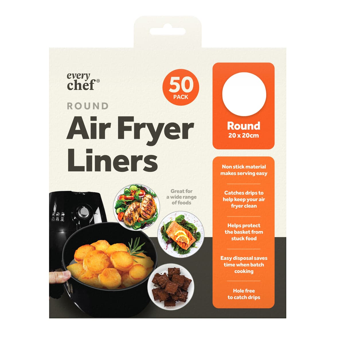 OTL Air Fryer Sheet round 50pk