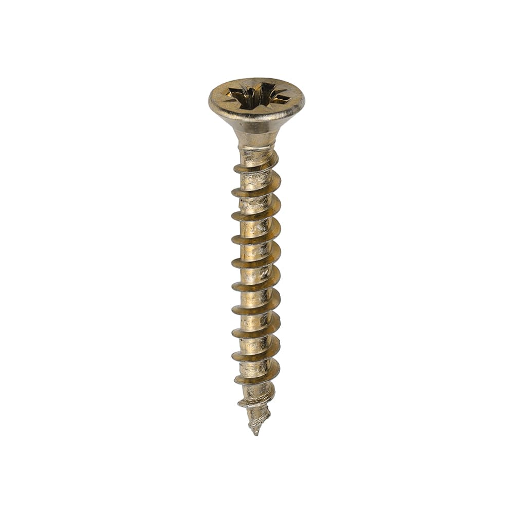 TIMCO 4.0 X 30 Solo Woodscrew PZ2 Csk ZYP 200PCS