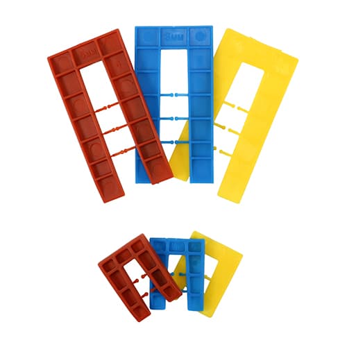 1.0,3.0,5.0,6.0MM Assorted Horsehoe Shims 100pcs