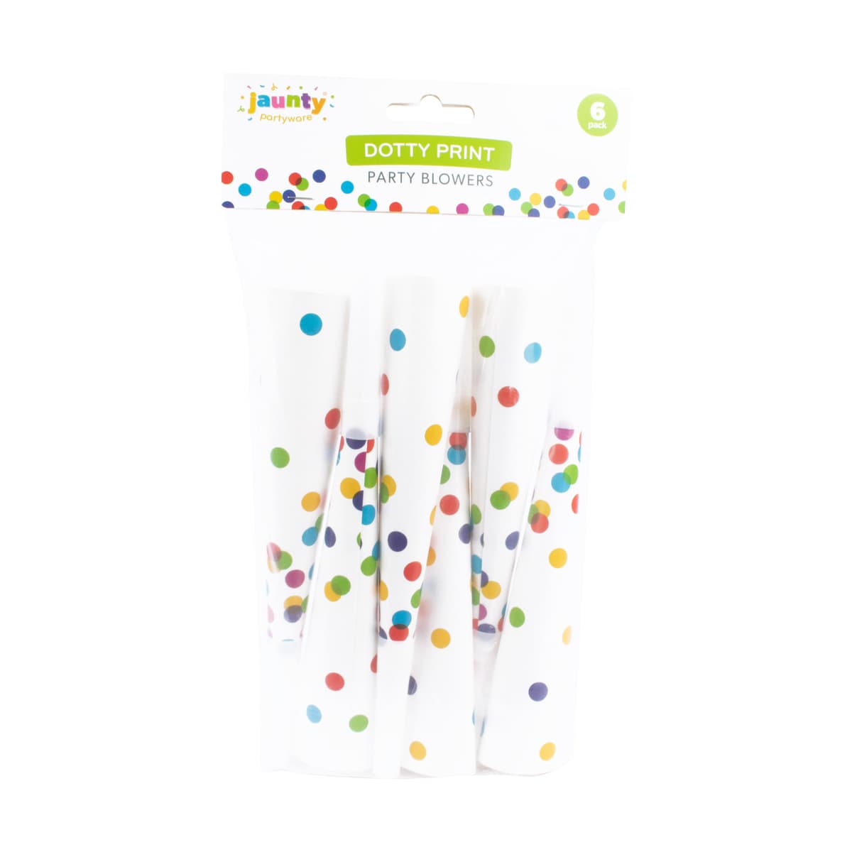 OTL 7.52 Confetti Print Party Blowers
