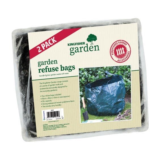 Kingfisher 2 Pack garden refuse bags
