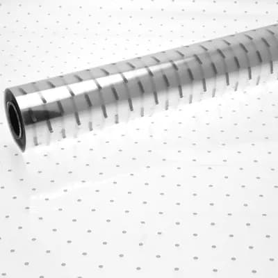 80Cm Prtd Silver Dot