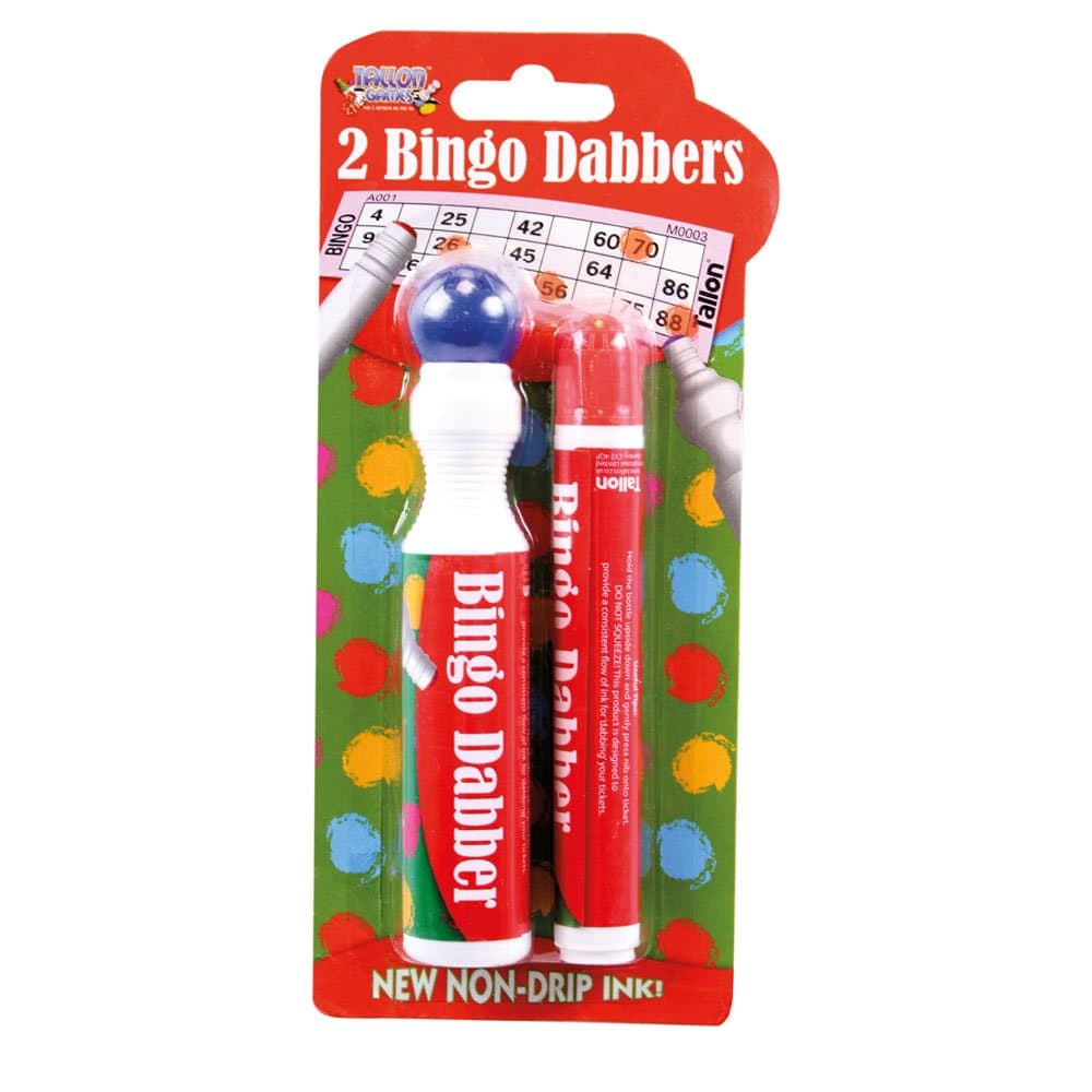 Tallon 2 Bingo Dabber Bottles Assorted Colours