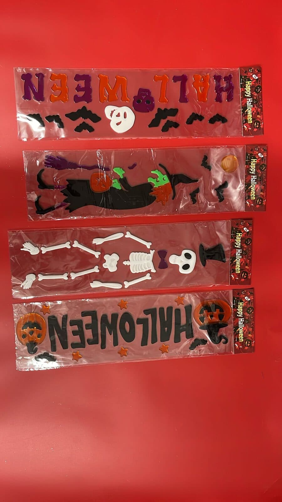 Halloween Gel Window Sticker