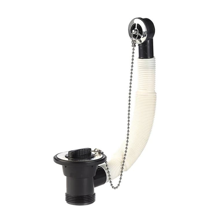 Securplumb Stainless Steel Sink Waste and Overflow