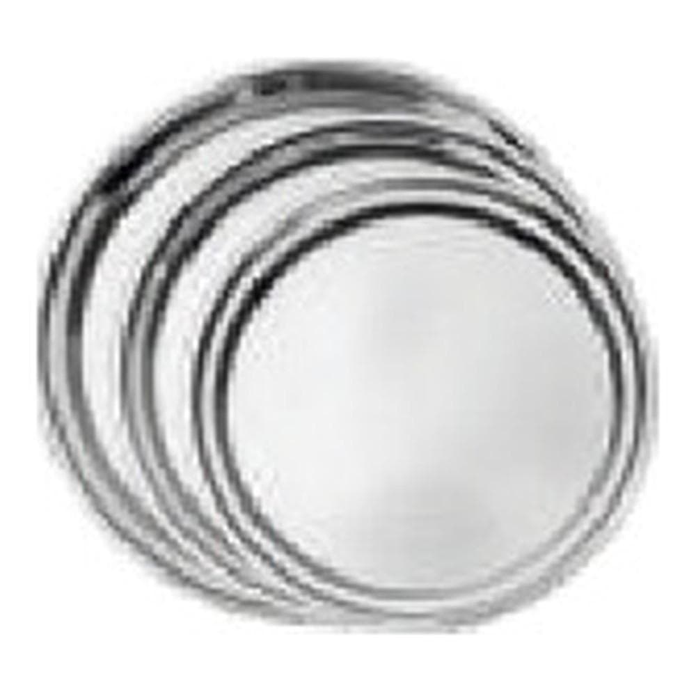 D2G 30cm Round Steel Tray