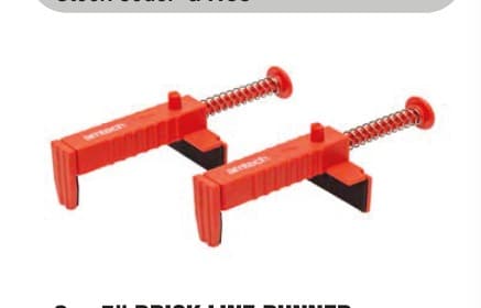Am-tech Brick Line Runner Set 2pc