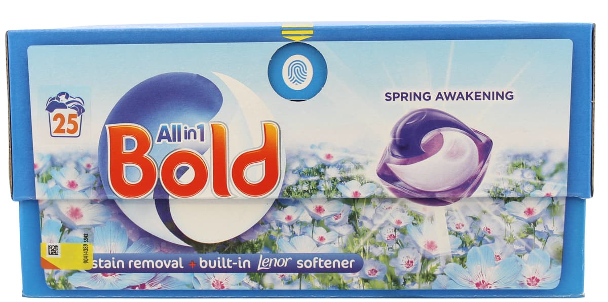 Bold All in 1 Washing Liquid Spring 25's