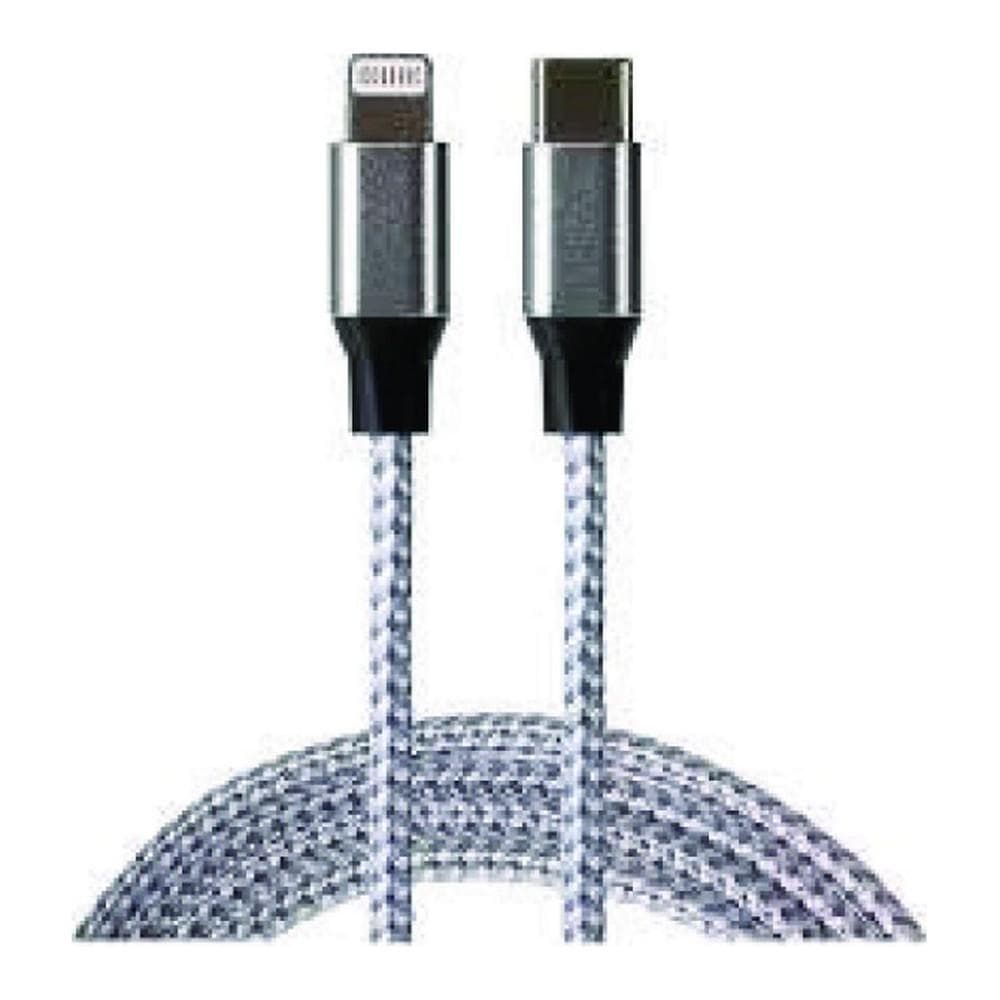Lumi Charging Cable C to Lightening , USB2.0, 9V2A 18W,Braided, 1Mt.