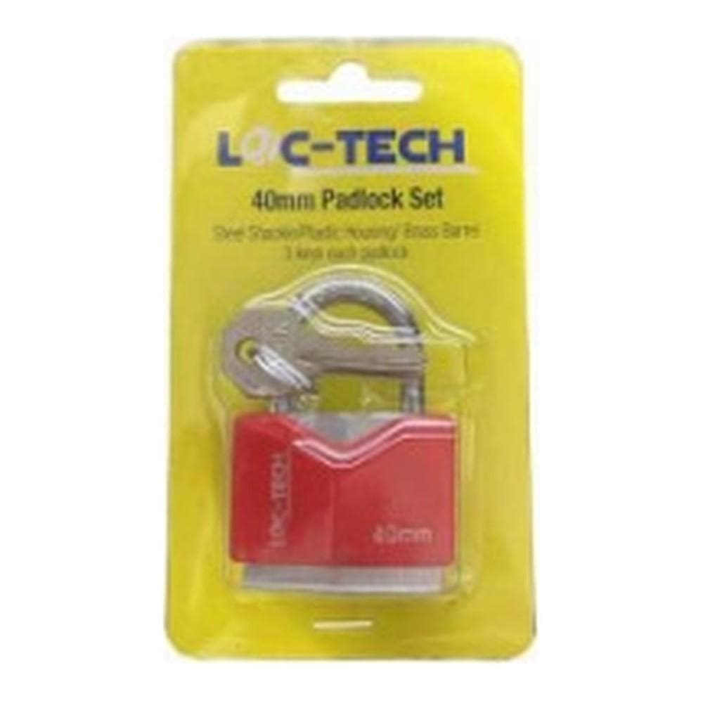 Loc-tech 40mm Padlock Set with housing