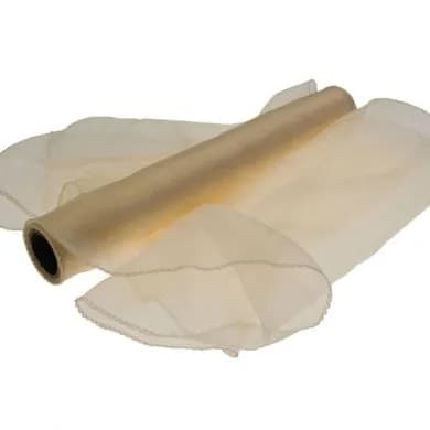 Apac 40CM X9M Champagne Organza Roll