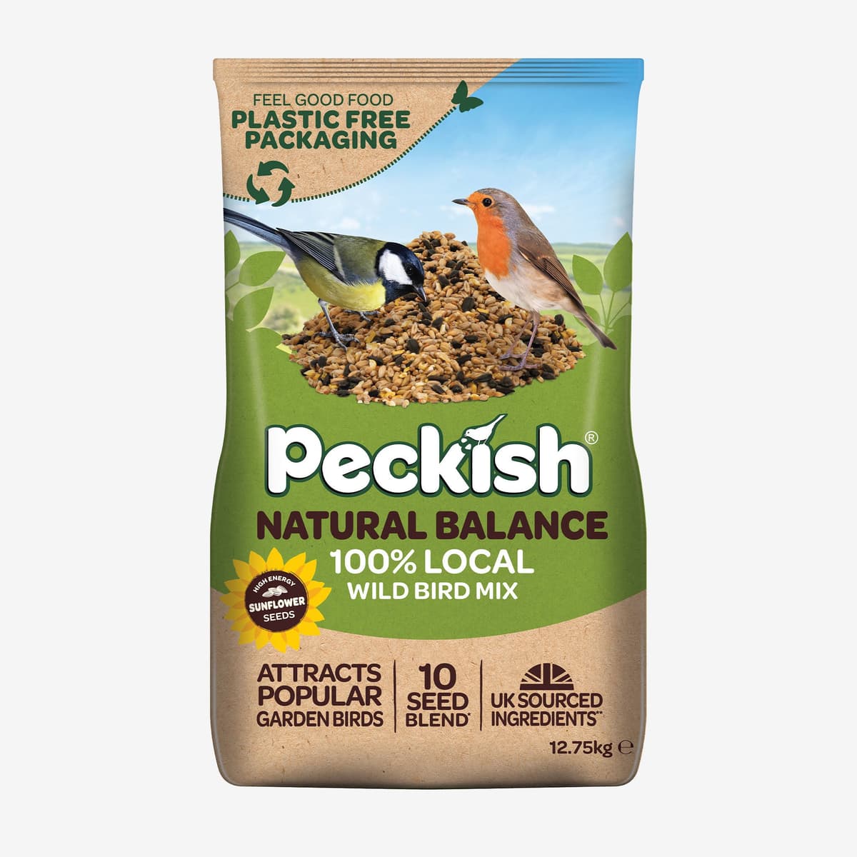 Peckish Natural Balance Seed Mix 12.75kg (Paper)