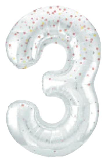Unique Party 34" Pkg Rose Gold Printed Foil Blln-3