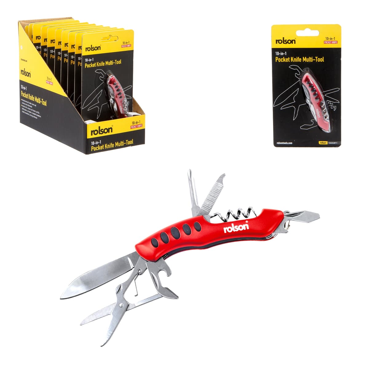 Rolson 10 in 1 Multi Knife