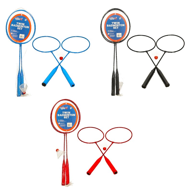 Twin Badminton Set