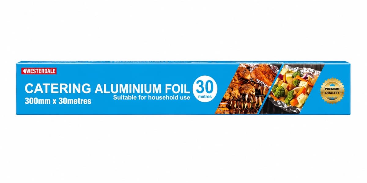 Catering Aluminium Foil 300mm x 30m