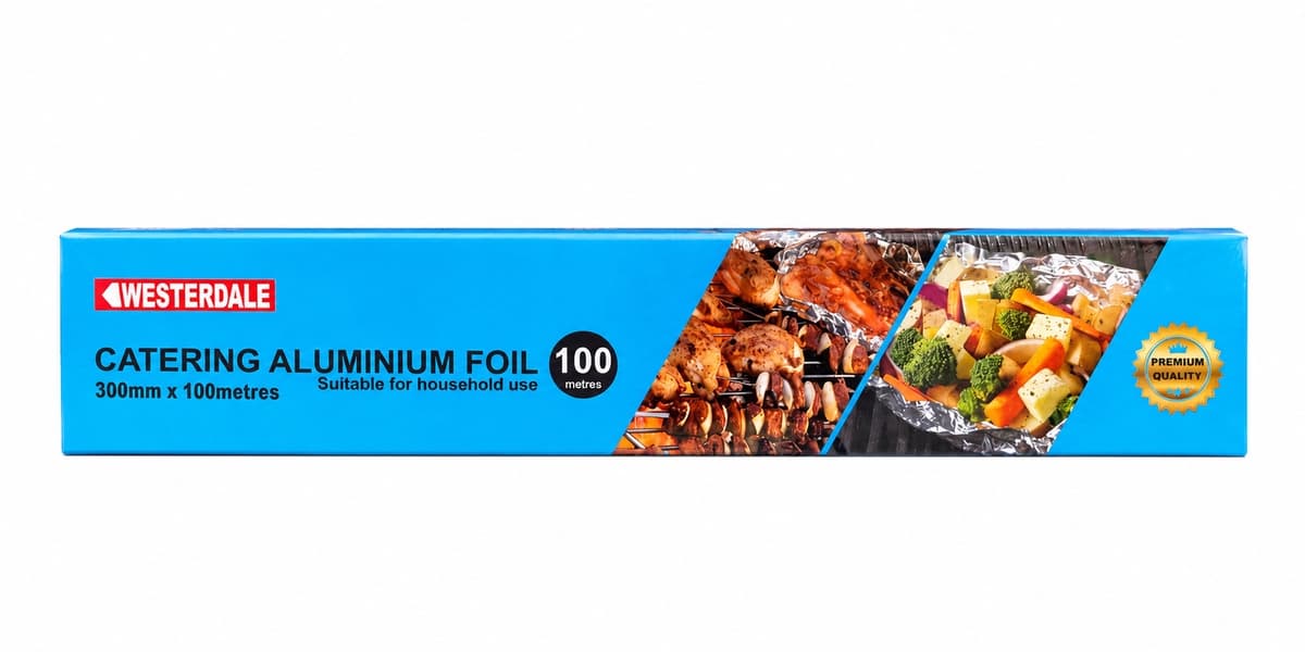 Aluminium Kitchen Foil 300mm x 100m