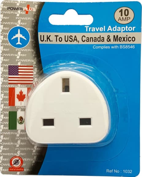 Powerplus UK TO USA Adaptor