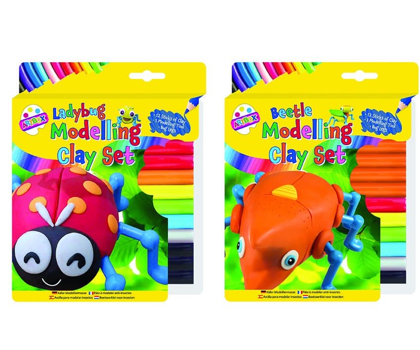 Tallon Modelling Clay Set. Ladybird & Beetle