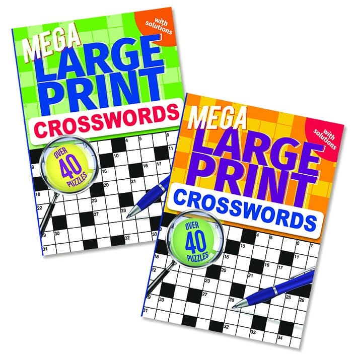 Tallon Crossword Book, Mega Large Print