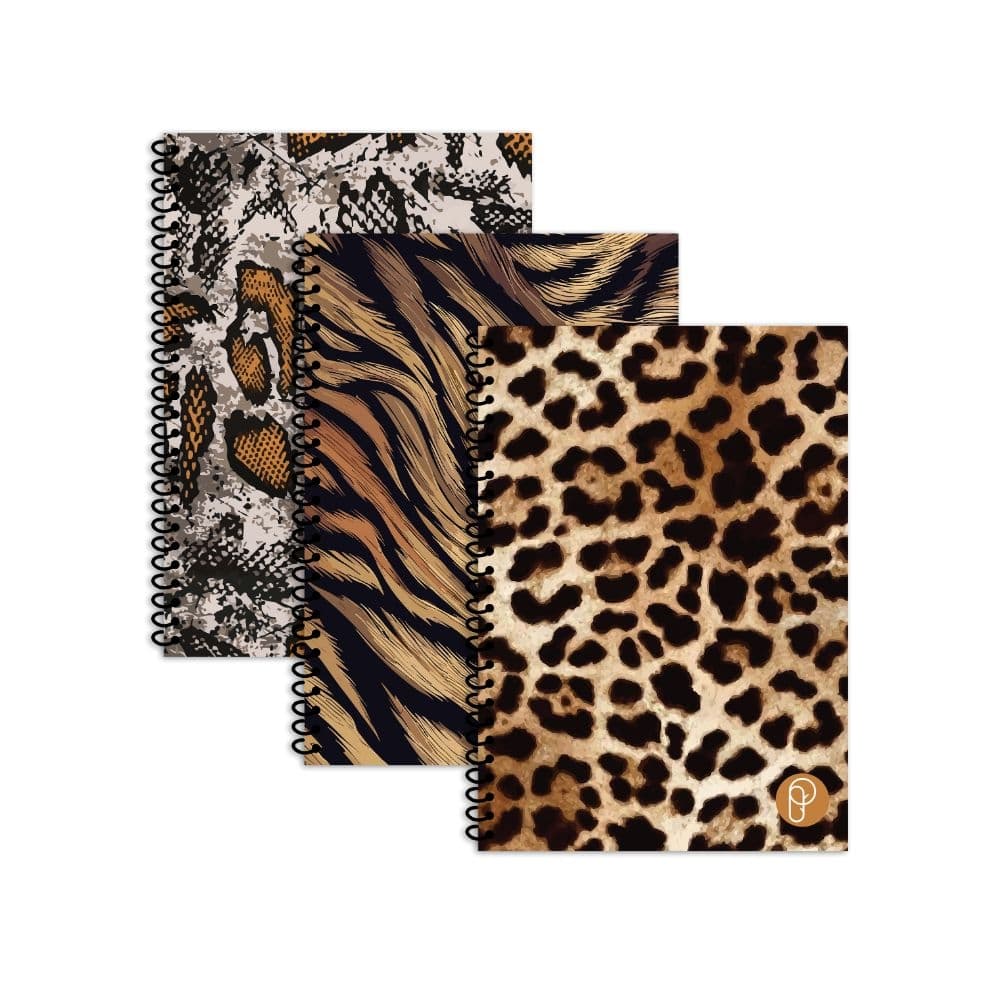 Martello Wild A6 Spiral Notebook, 2pk
