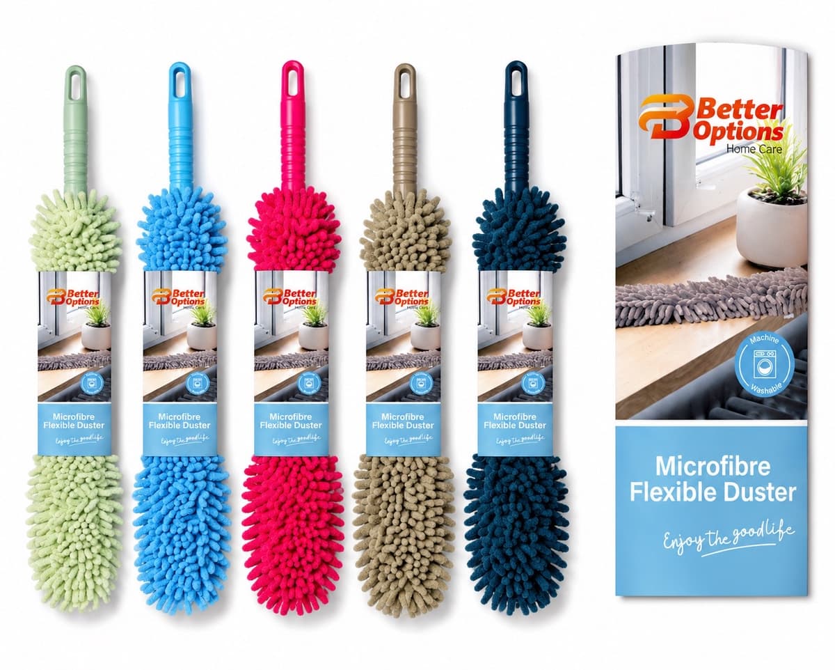 Better Options MICROFIBRE FLEXIBLE DUSTERL. BL