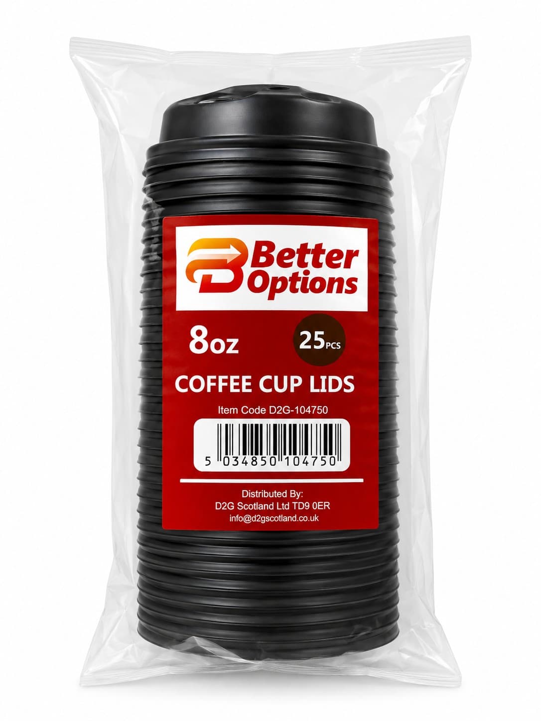 Better Options 25Pcs Coffee Cup Lids