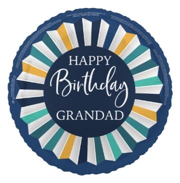 Unique Party18" HBD Grandad Foil Balloon
