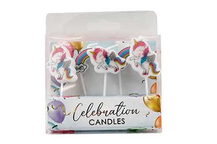 Sifcon S/5 UNICORN RAINBOW CANDLES