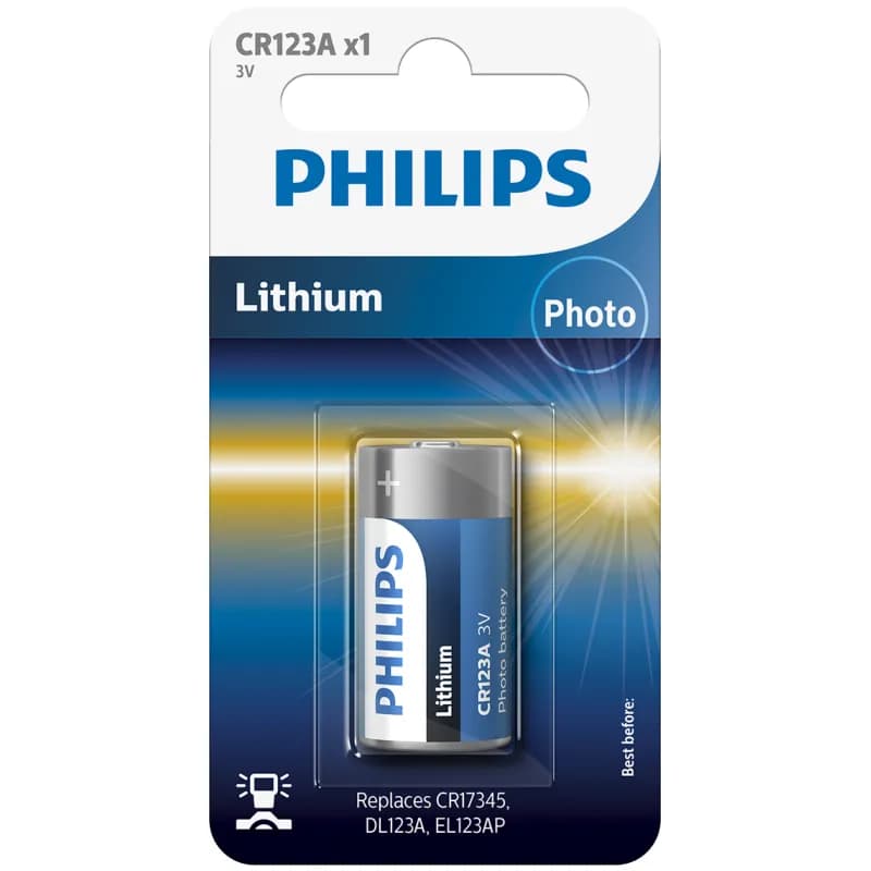 Philips ExtremeLife Photo Lithium CR123