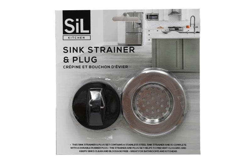 SIL 13CM Sink Strainer & Plug