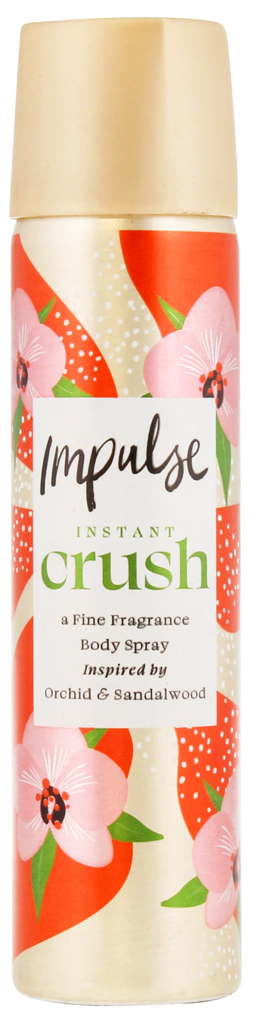 IMPULSE 75ML BODY SPRAY INST CRUSH