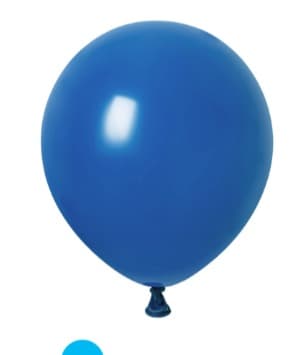 Unique Party 50 - 12" Royal blue Premium Balloon