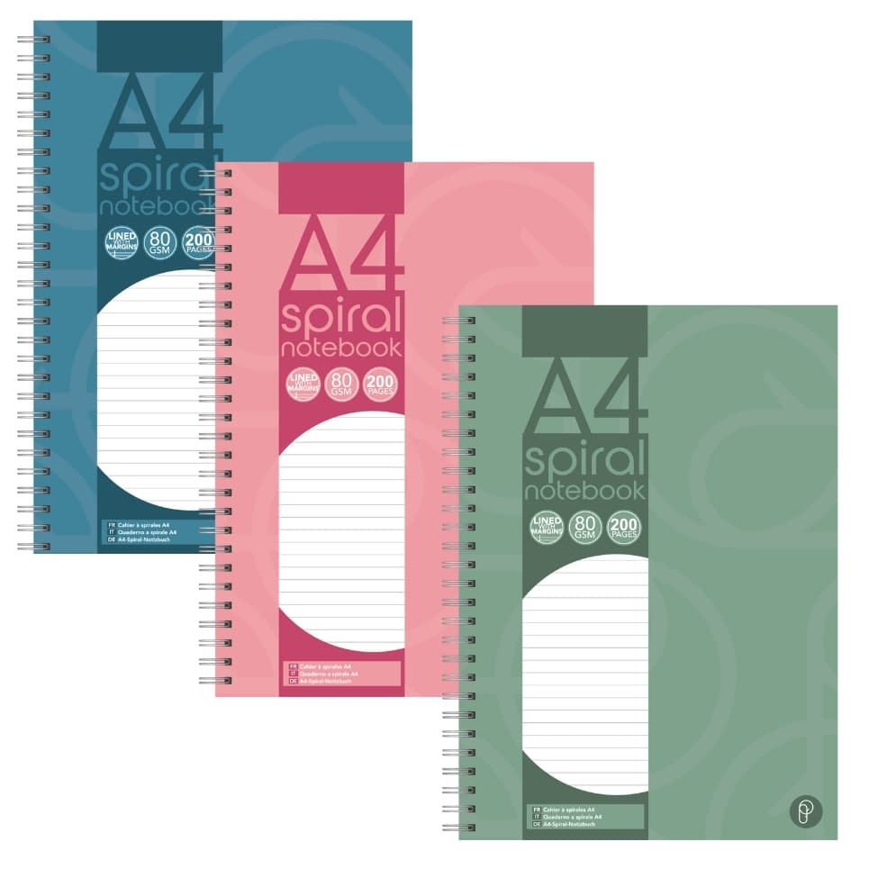 Martello Premium A4 Spiral Notebook