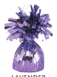 Unique Party FOIL BALLOON WGHT-LAVENDER