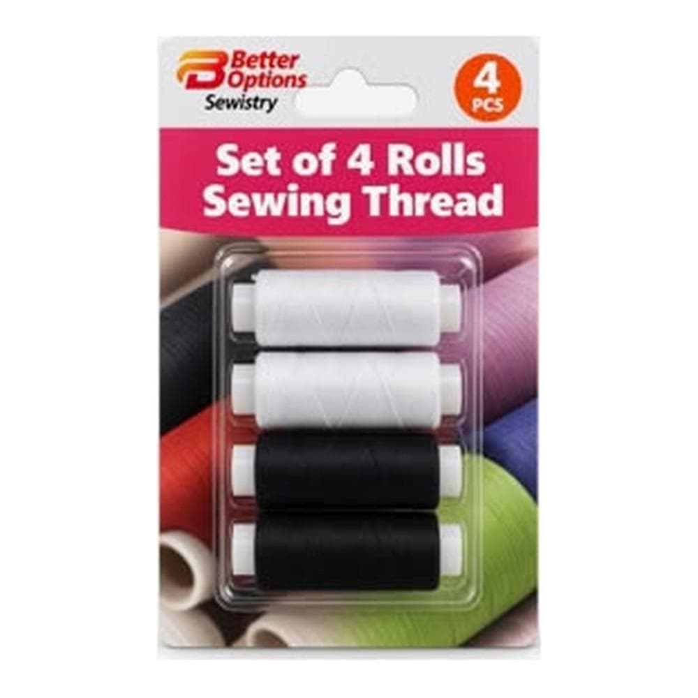 Better Options 4 Rolls Spool Black And White