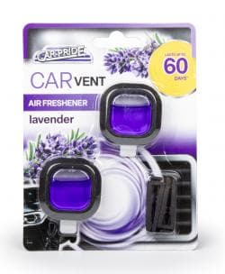 151 CAR AIR FRESHENER TWIN PK LAVENDER 4ml