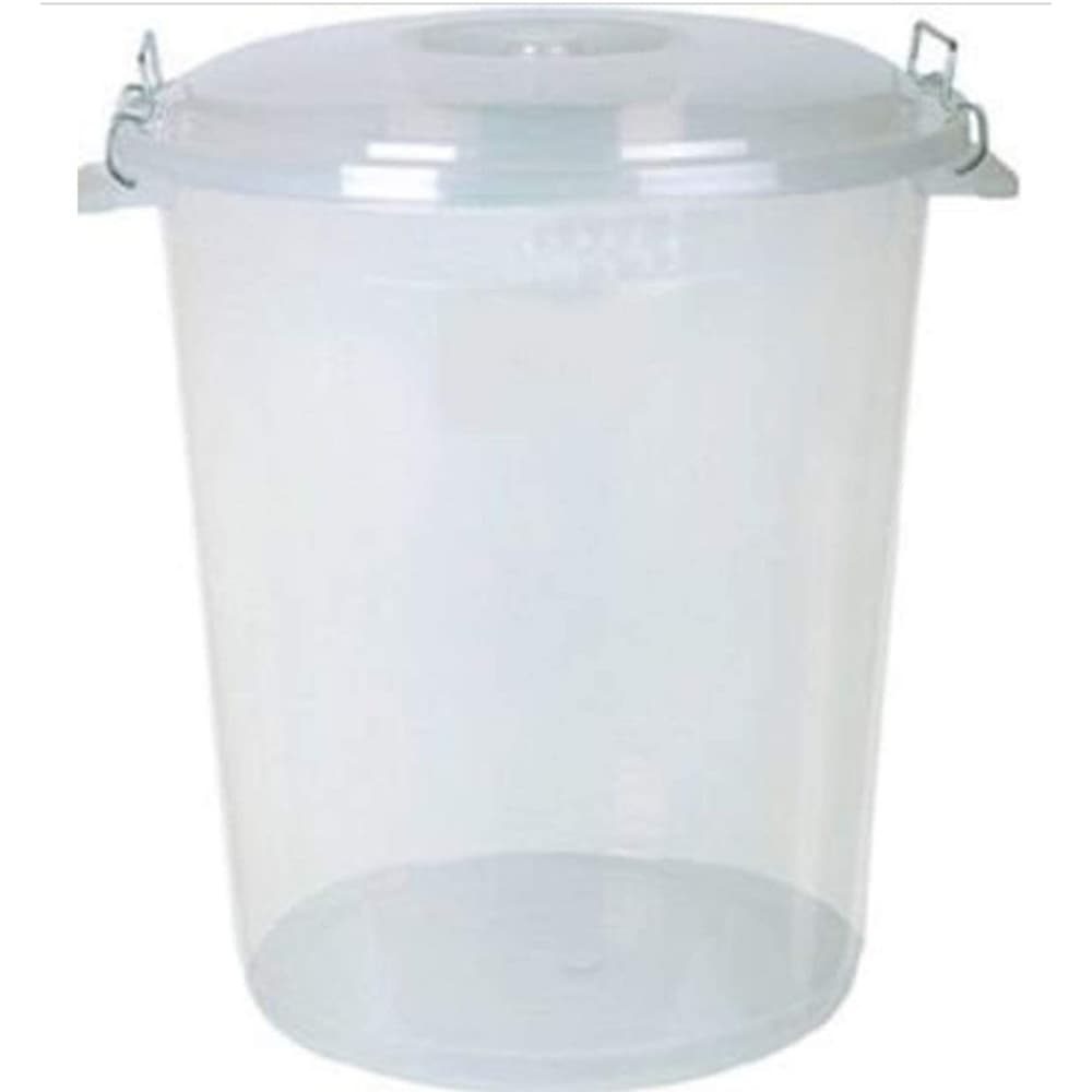 TRANSPARENT LOOK BIN 70LITRE